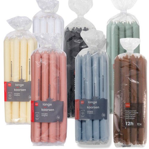 12er pack hema - hema, stabkerzen