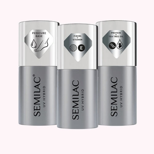 Semilac base top uv - base,