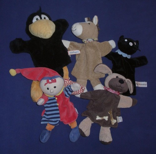 Handpuppe sterntaler hund - 5,