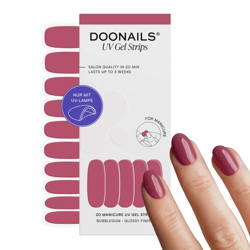 Doonails bubblegum gel - doonails, uv