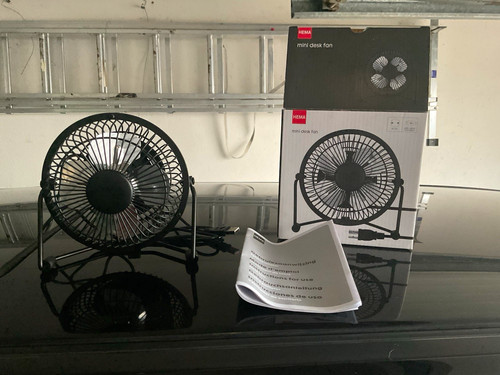 Hema mini desk fan - desk,