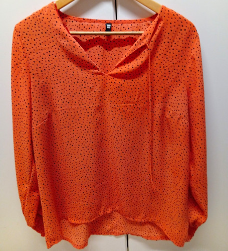 Hema damen bluse orange - damen,