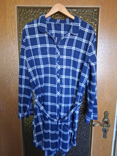 Hemdkleid karriert l - hemdkleid, karriert,gr.l